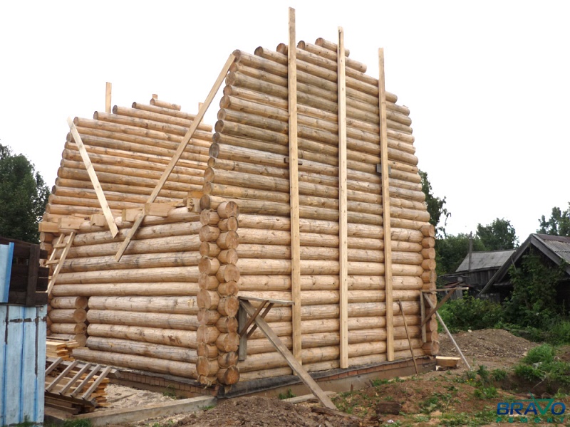 строительство домов из дерева в Перми