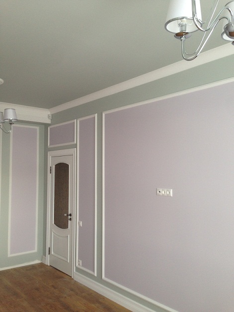 Покраска стен в квартире в Перми, цена за квадратный метр (м2) работы